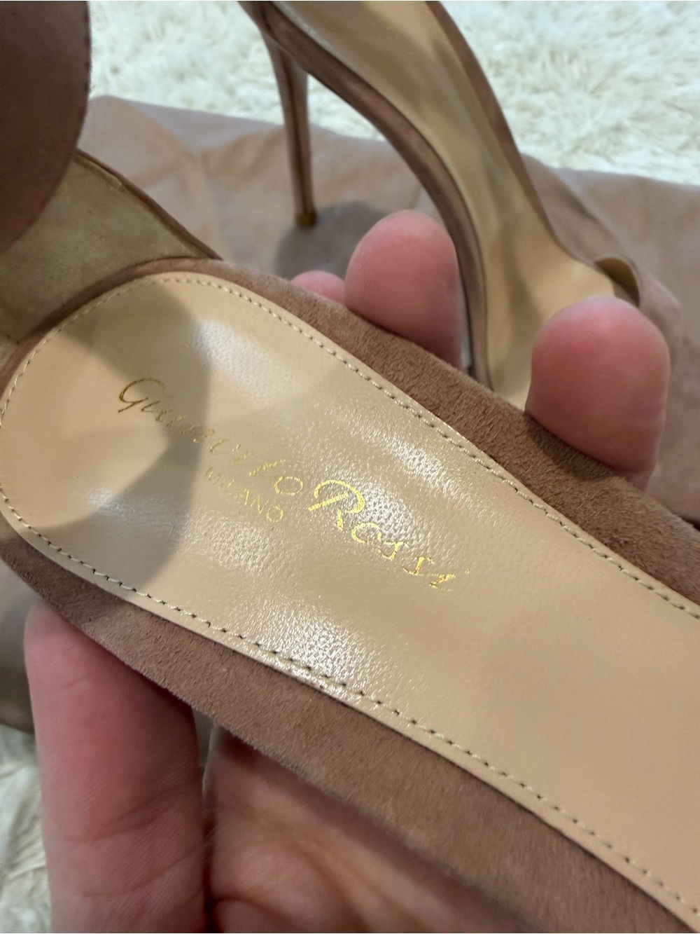 Gianvito Rossi Portofino Heel Sandal - Size 42 US  11- 11.5 - NIB - Picture 4 of 11
